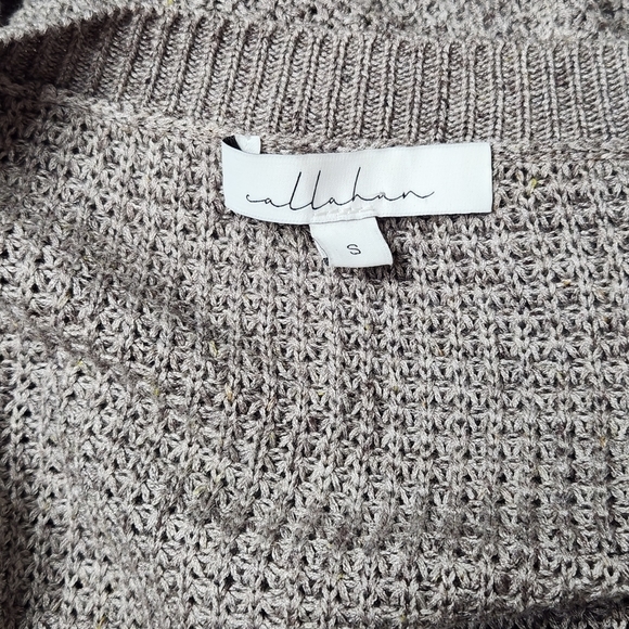 Callahan Deep V Faux Wrap Sweater - Picture 4 of 5